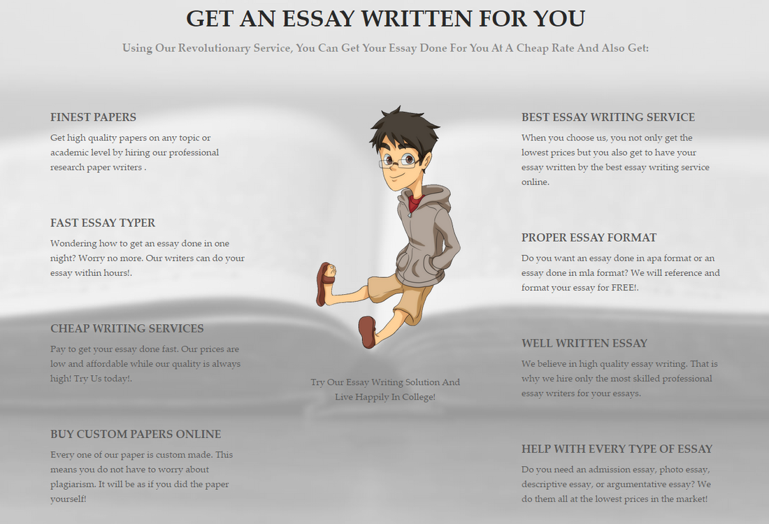 how to get essays done fast